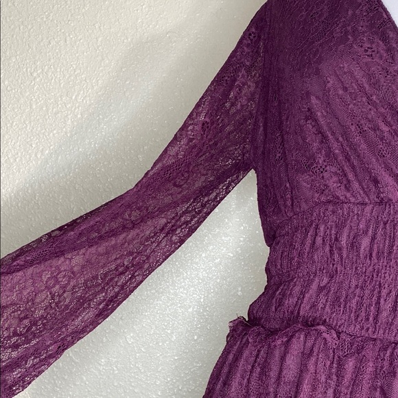 Ultra Pink V-Neck Wrap-Style Blouse NWOT SIze M - Picture 7 of 12